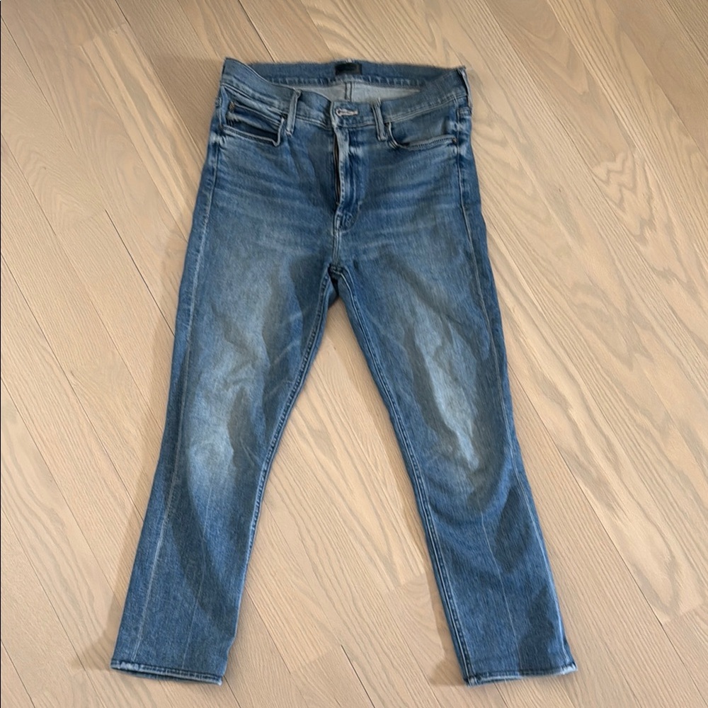 MOTHER The Midrise Dazzler Ankle in We the Animals  Jeans